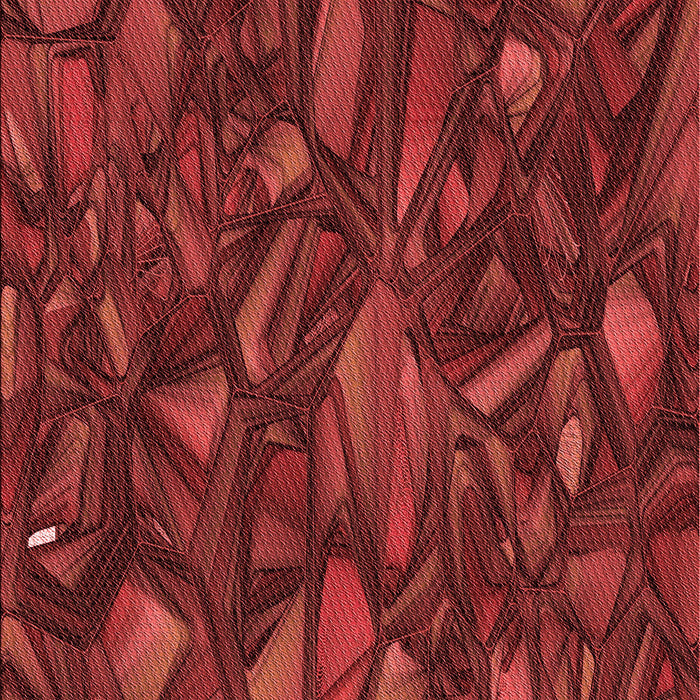 Machine Washable Transitional Cranberry Red Rug, wshpat2020rd