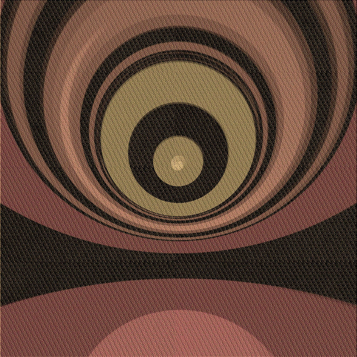 Round Machine Washable Transitional Light Brown Rug, wshpat2021brn