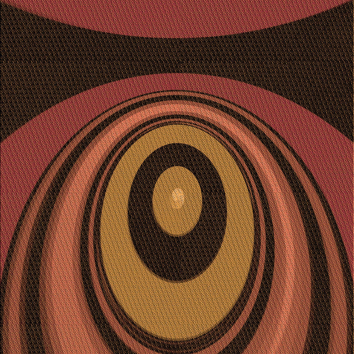 Patterned Mahogany Brown Rug, pat2021org