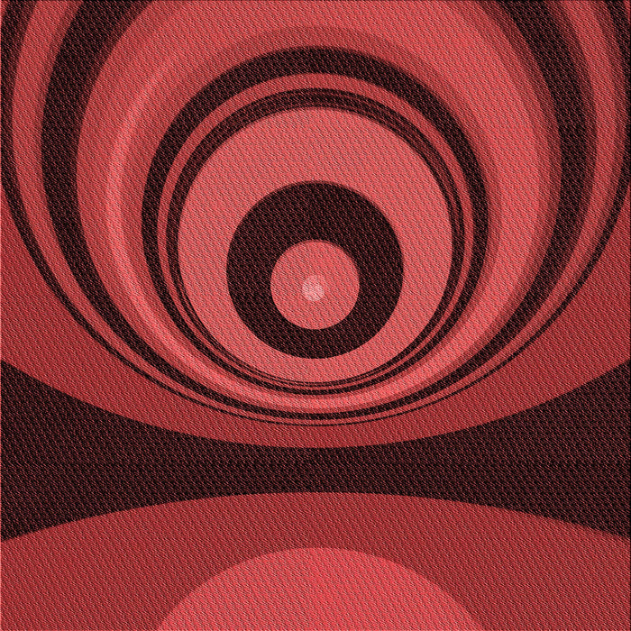 Round Machine Washable Transitional Cranberry Red Rug, wshpat2021rd