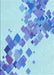 Patterned Blue Rug, pat2022lblu