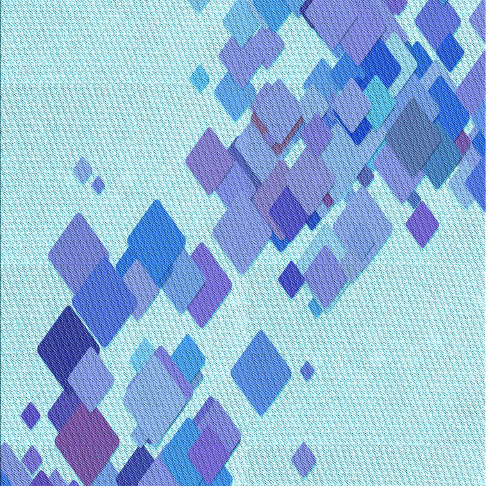 Machine Washable Transitional Blue Rug, wshpat2022lblu