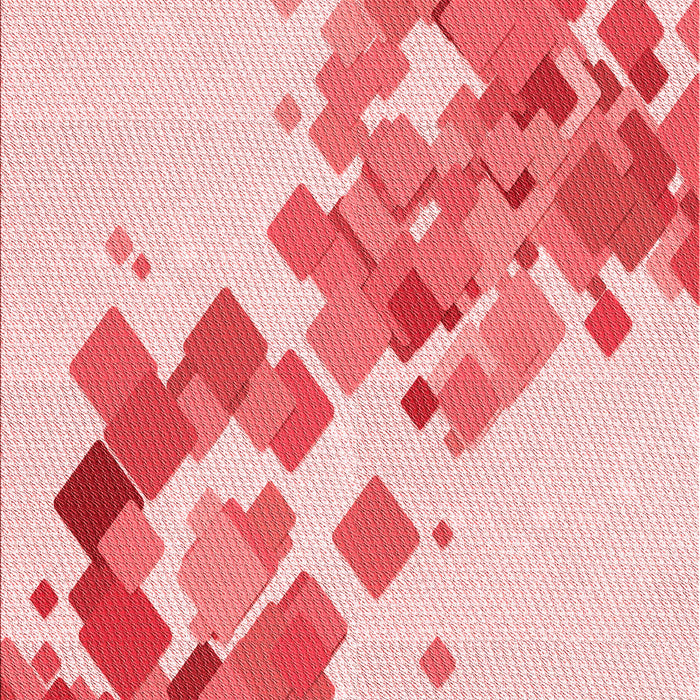 Machine Washable Transitional Pink Rug, wshpat2022rd