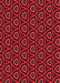 Patterned Saffron Red Rug, pat2023rd