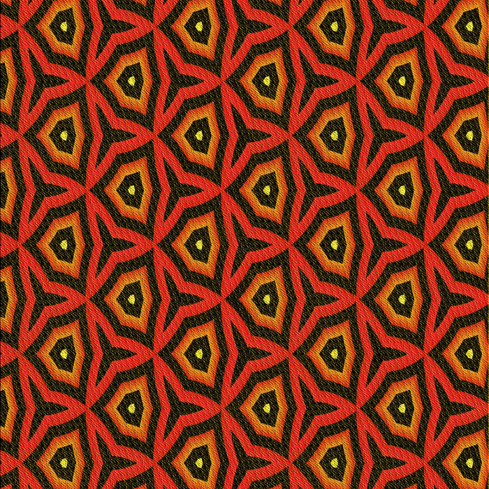 Patterned Cranberry Red Rug, pat2023yw