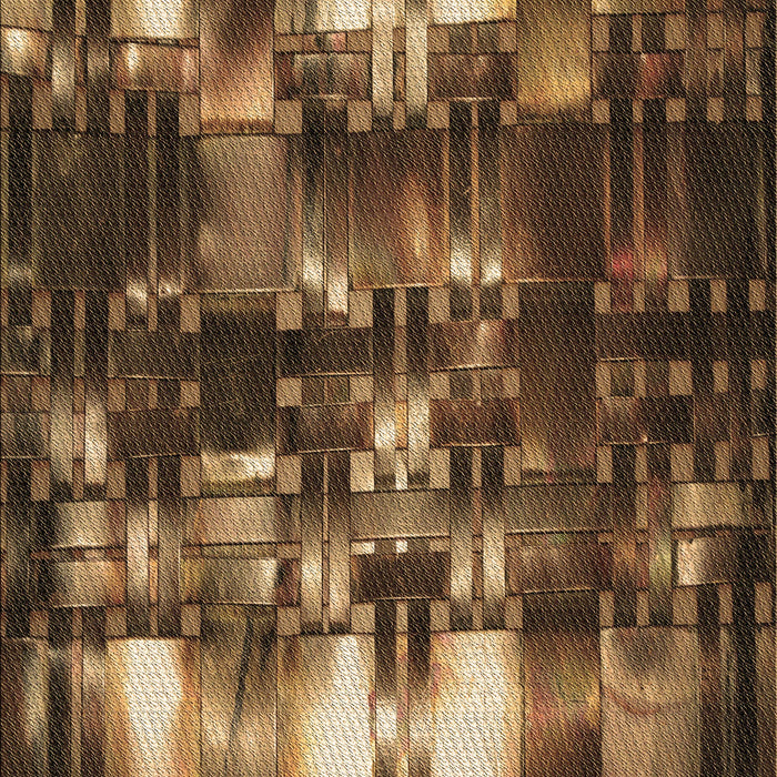 Machine Washable Transitional Night Red Rug, wshpat2024brn