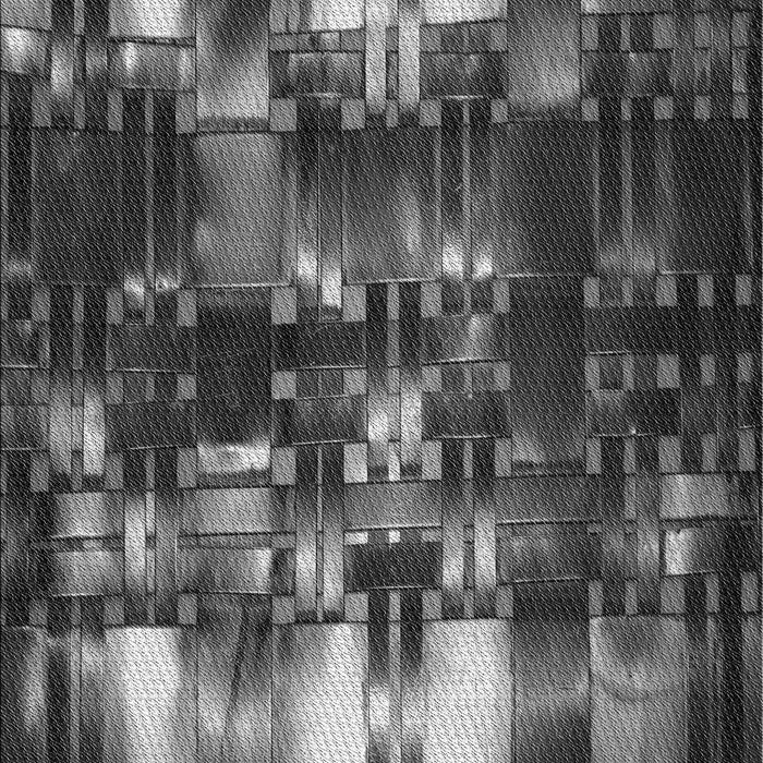 Machine Washable Transitional Gray Rug, wshpat2024gry