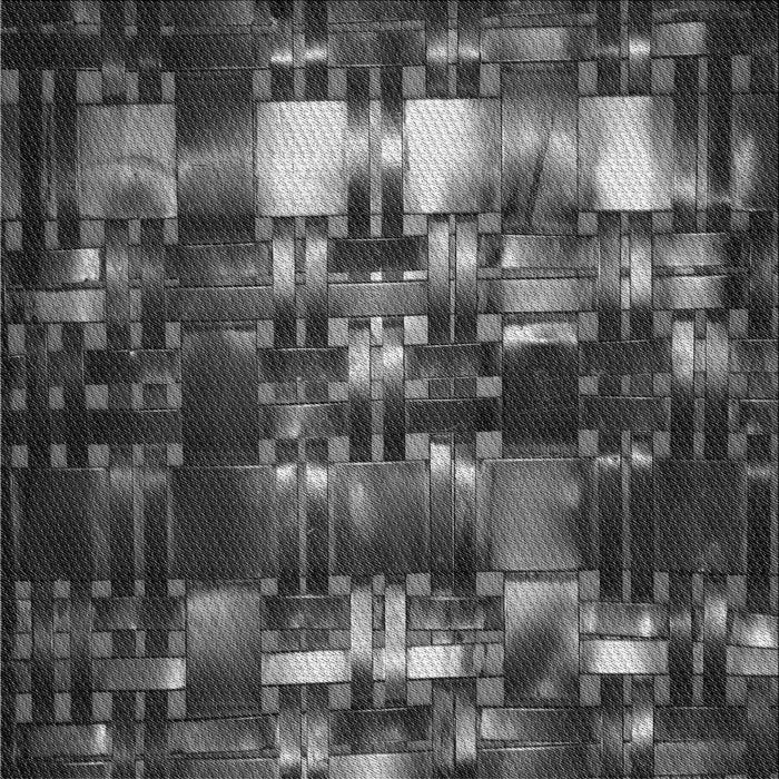 Round Patterned Gray Rug, pat2024gry