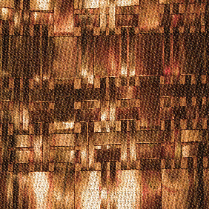 Patterned Orange Rug, pat2024org