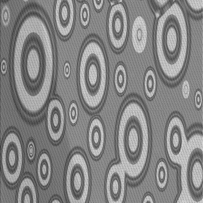 Machine Washable Transitional Ash Gray Rug, wshpat2025gry