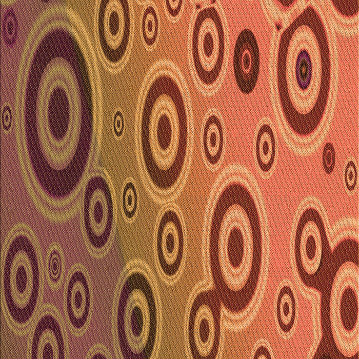 Patterned Red Rug, pat2026org