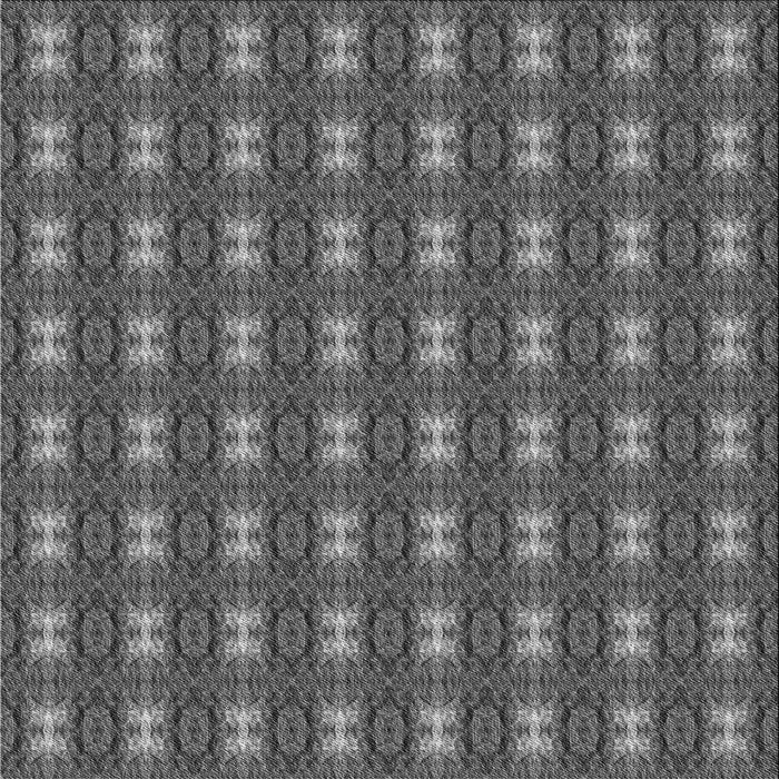 Round Patterned Gunmetal Gray Rug, pat2028gry