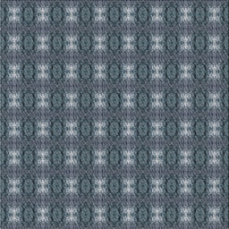 Square Patterned Dark Blue Grey Blue Novelty Rug, pat2028