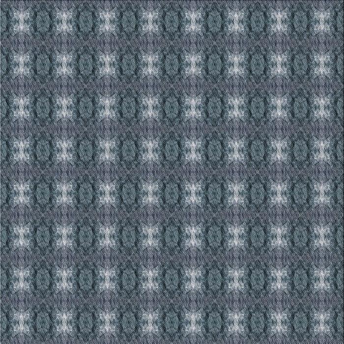 Square Patterned Dark Blue Grey Blue Novelty Rug, pat2028