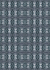 Machine Washable Transitional Dark Blue Grey Blue Rug, wshpat2028