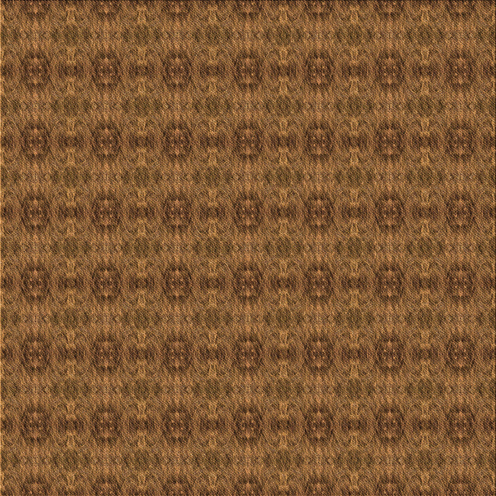 Round Patterned Dark Bronze Brown Rug, pat2029org