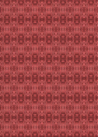 Machine Washable Transitional Red Rug, wshpat2029rd