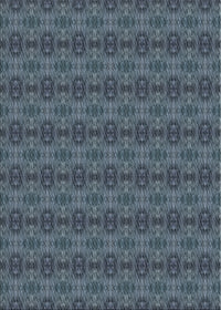 Machine Washable Transitional Dark Slate Blue Rug, wshpat2029