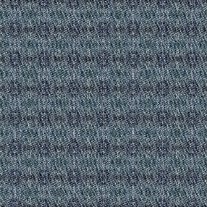 Square Patterned Dark Slate Blue Novelty Rug, pat2029