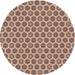 Square Patterned Sandy Brown Rug, pat203brn