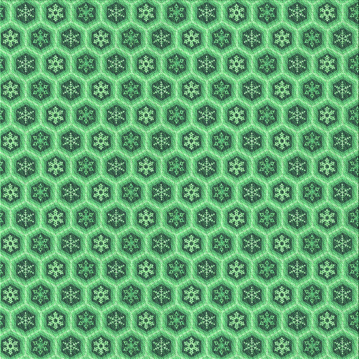 Round Patterned Lime Mint Green Rug, pat203grn