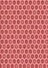 Patterned Red Rug, pat203rd