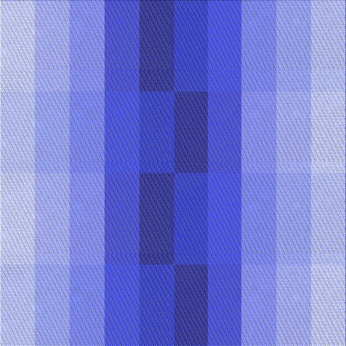 Round Patterned Denim Blue Rug, pat2030blu