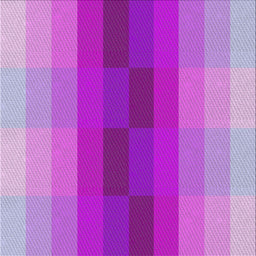 Square Patterned Violet Purple Novelty Rug, pat2030