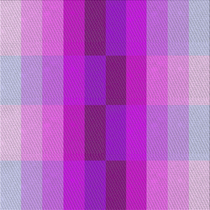 Square Patterned Violet Purple Novelty Rug, pat2030
