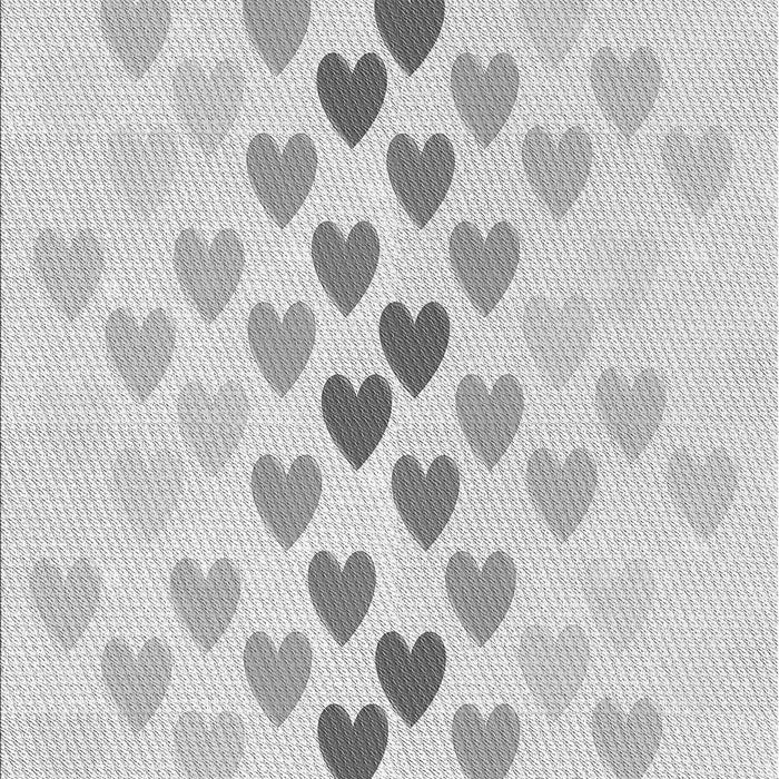 Machine Washable Transitional Platinum Gray Rug, wshpat2031gry