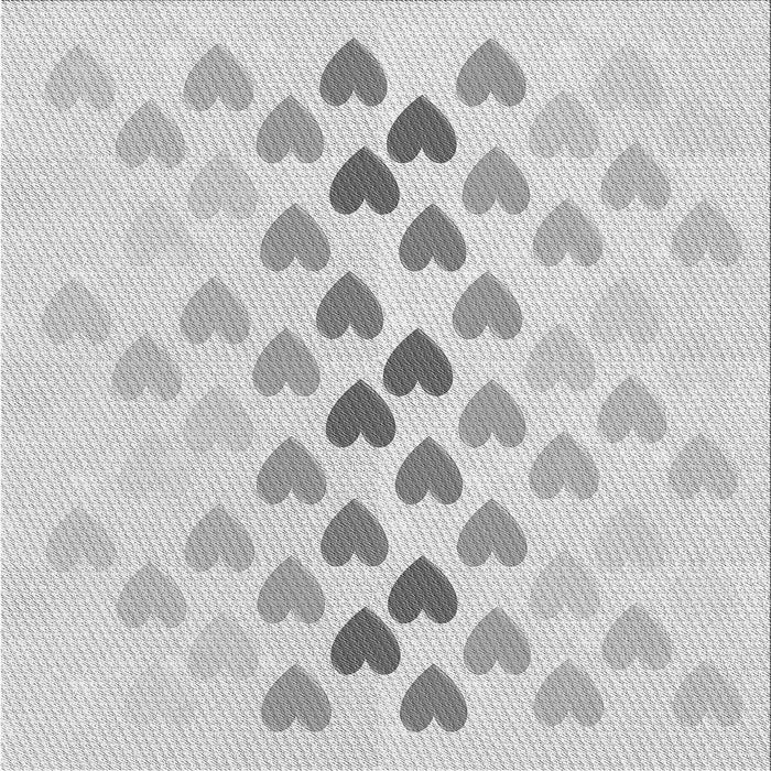 Round Machine Washable Transitional Platinum Gray Rug, wshpat2031gry