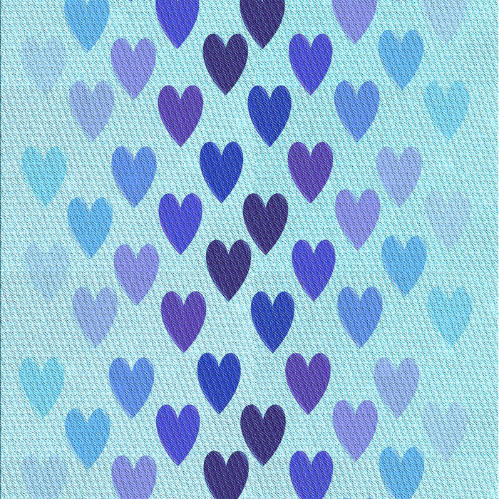 Patterned Blue Rug, pat2031lblu