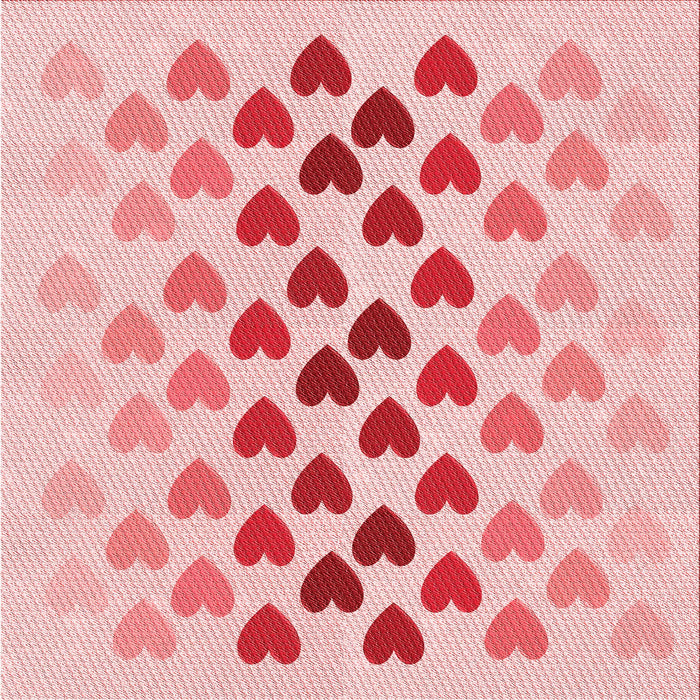 Round Machine Washable Transitional Pink Rug, wshpat2031rd