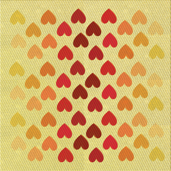 Round Machine Washable Transitional Orange Rug, wshpat2031yw