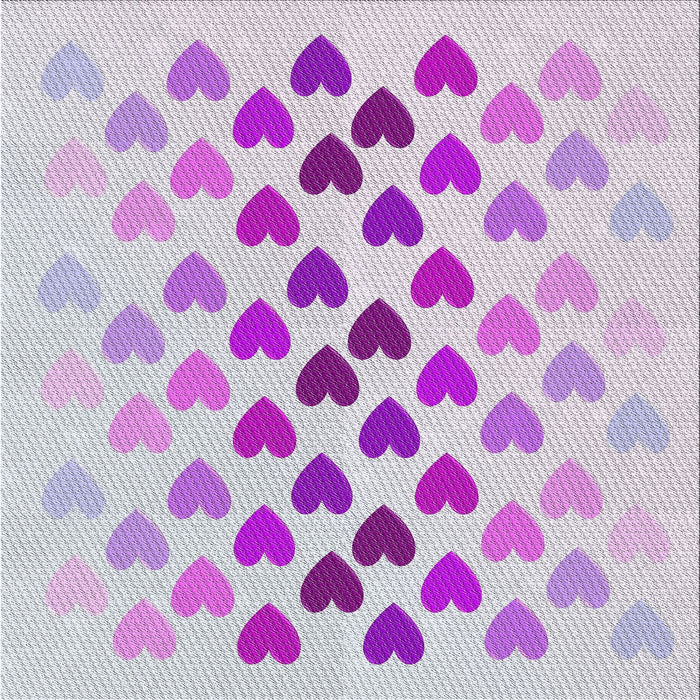 Sideview of Machine Washable Transitional Lavender Blue Rug, wshpat2031