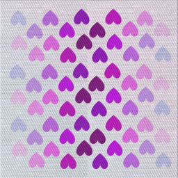 Square Patterned Lavender Blue Novelty Rug, pat2031