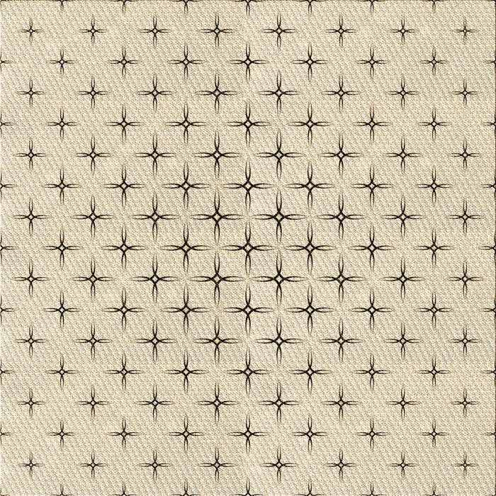 Round Patterned Moccasin Beige Rug, pat2032brn