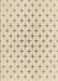 Patterned Moccasin Beige Rug, pat2032brn