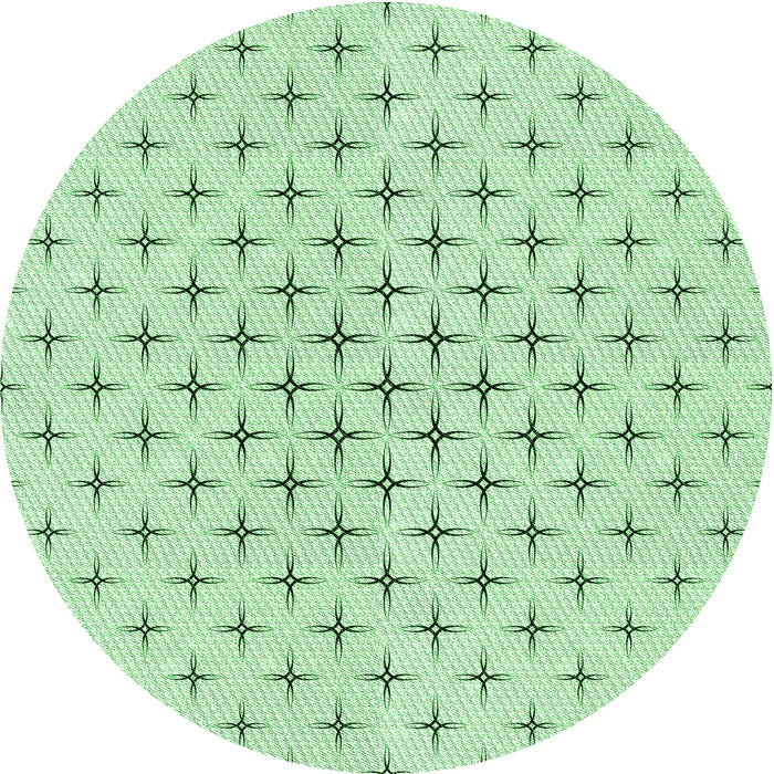 Square Machine Washable Transitional Mint Green Rug in a Living Room, wshpat2032grn