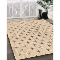 Patterned Moccasin Beige Rug, pat2032org