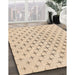 Machine Washable Transitional Moccasin Beige Rug in a Family Room, wshpat2032org