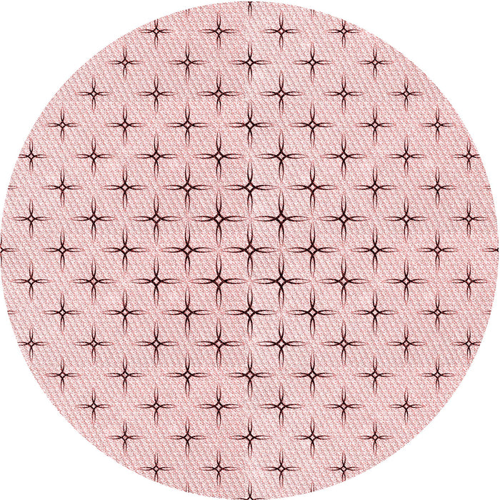 Square Machine Washable Transitional Pink Rug in a Living Room, wshpat2032rd