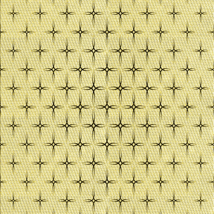 Machine Washable Transitional Sun Yellow Rug, wshpat2032yw