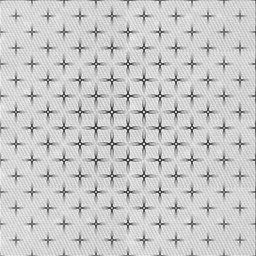 Sideview of Machine Washable Transitional White Smoke Rug, wshpat2032