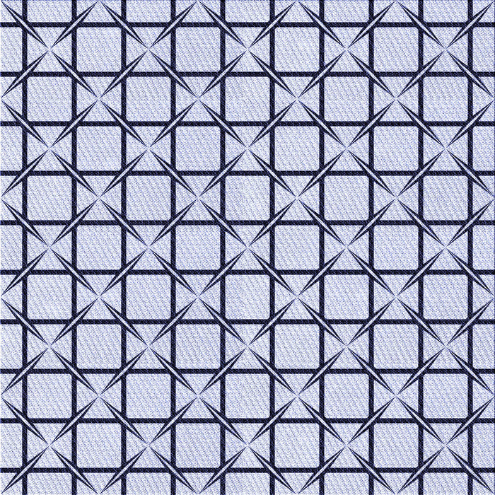 Round Patterned Lavender Blue Rug, pat2033blu