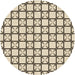 Square Patterned Wheat Beige Rug, pat2033brn