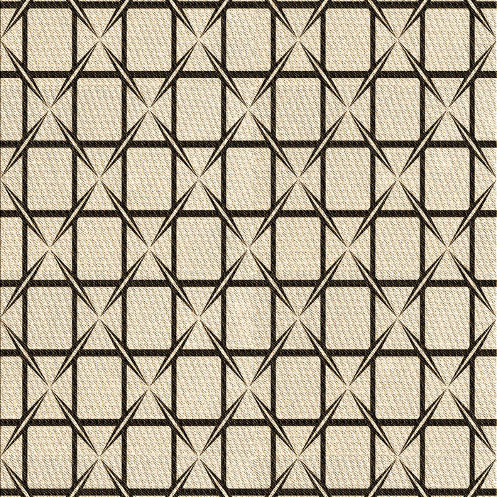 Machine Washable Transitional Wheat Beige Rug, wshpat2033brn