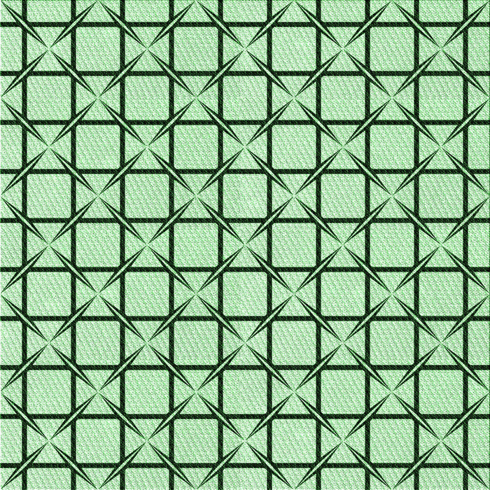 Round Patterned Mint Green Rug, pat2033grn