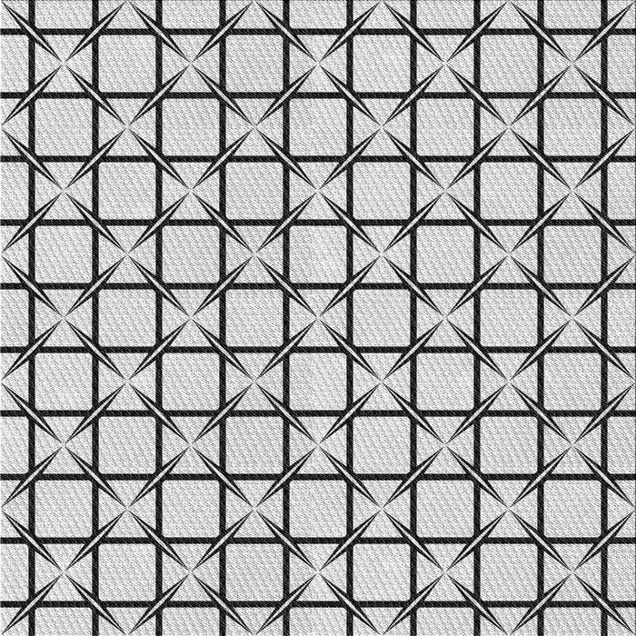 Round Patterned Platinum Gray Rug, pat2033gry