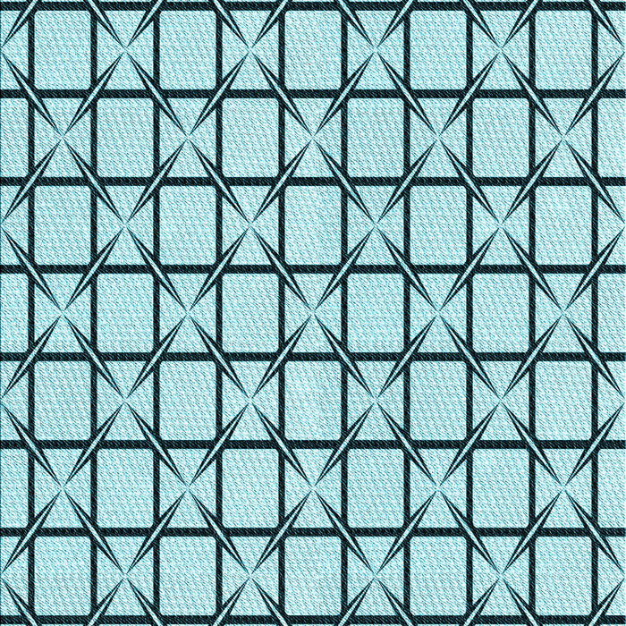 Patterned Aquamarine Stone Green Rug, pat2033lblu